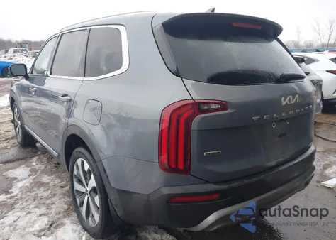 2022 Kia Telluride Ex z USA, uszkodzony, nr VIN 5XYP3DHC7NG307100